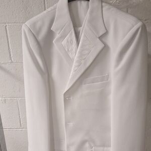 Elegant White Boys 3 Piece Suit